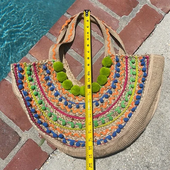 Jute beach/pool bag - Picture 11 of 12